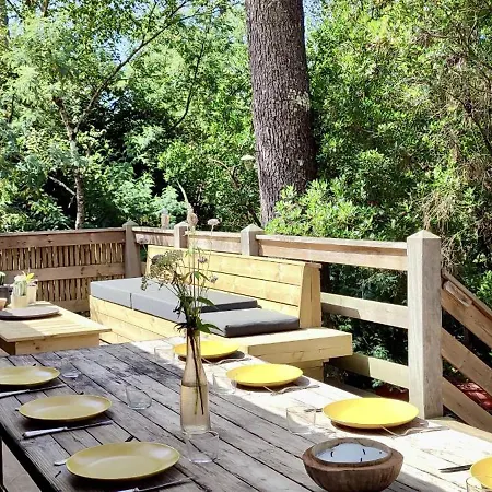Tres Belle Maison En Bois,dans La Marina, 10pers, Au Bord De Leau Holiday home Lacanau