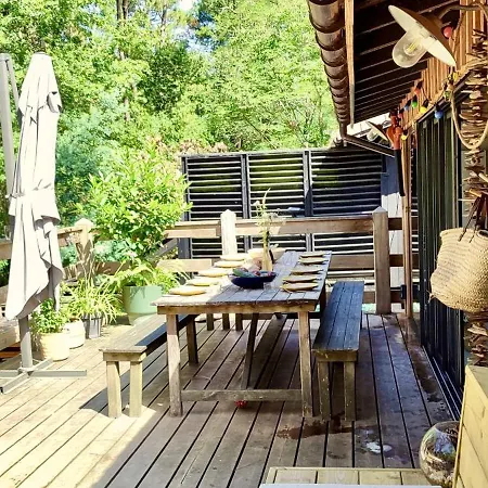 Tres Belle Maison En Bois,dans La Marina, 10pers, Au Bord De Leau *